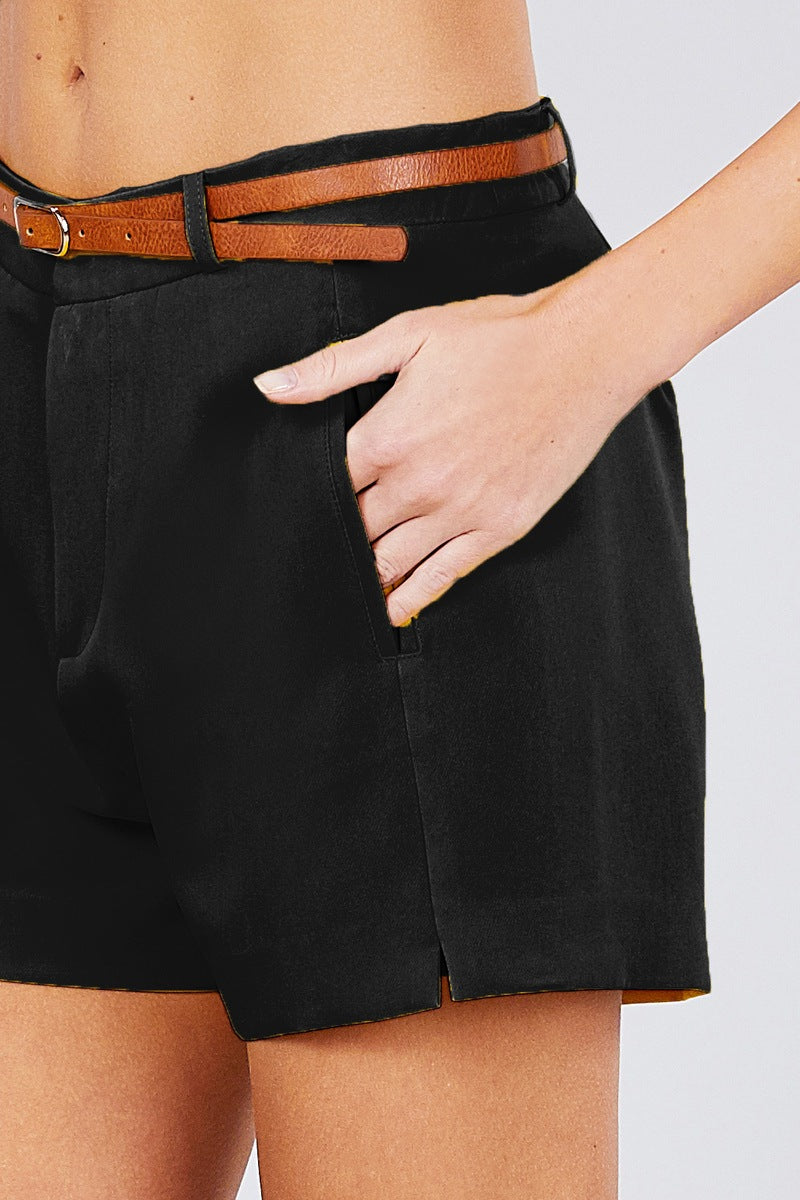Hampton Belted Pocket Shorts